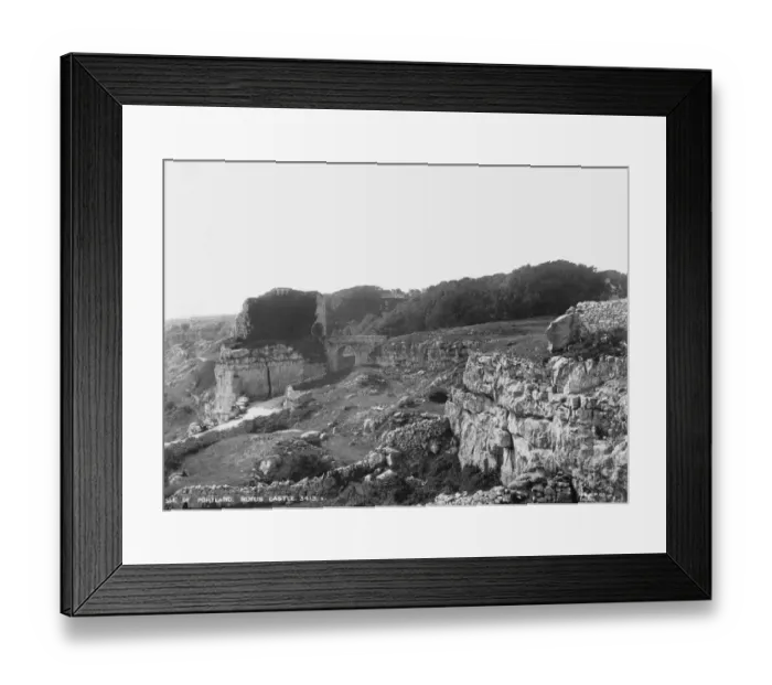 Framed Print : Rufus Castle