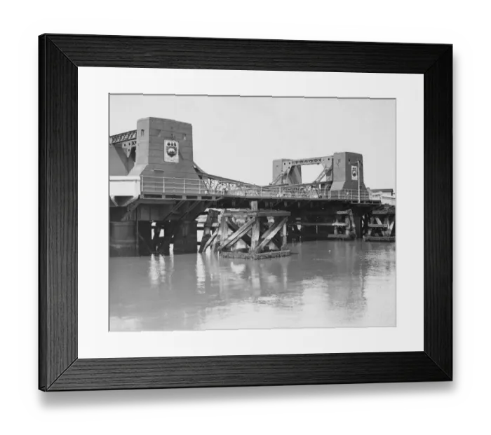 Framed Print : Poole Bridge Framed Print : Poole Bridge