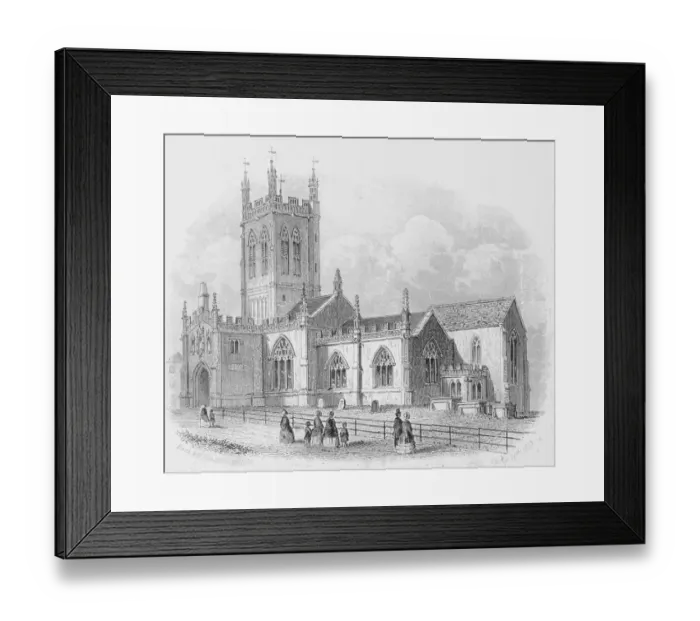Framed Print : Dursley Church Framed Print : Dursley Church