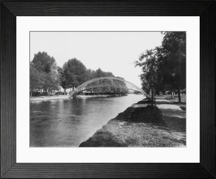 Framed Print : Bedford Bridge Framed Print : Bedford Bridge