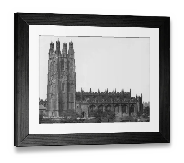 Framed Print : Wrexham Church