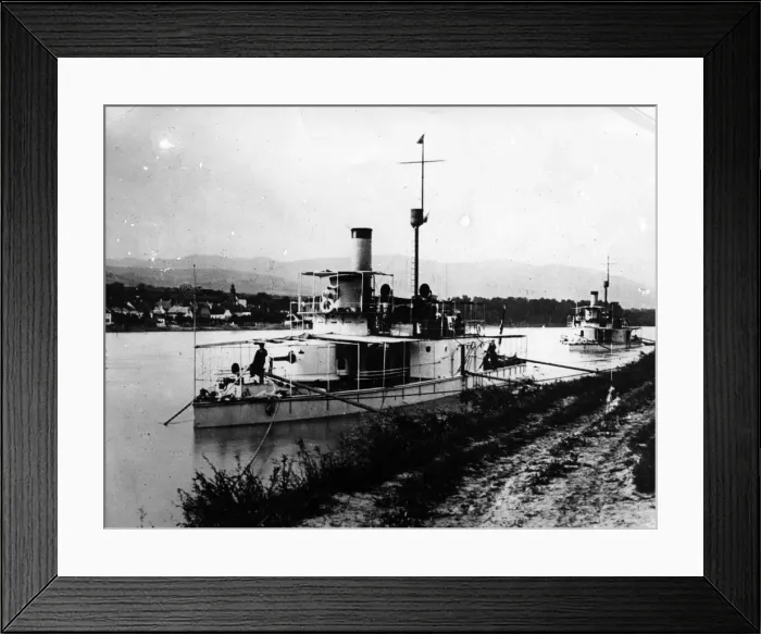 Framed Print : Austrian Warships Framed Print : Austrian Warships