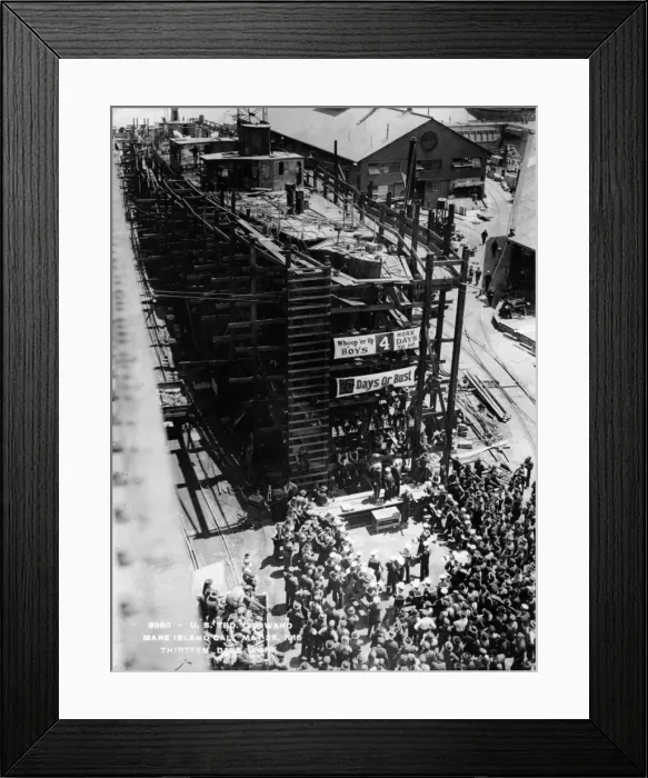 Framed Print : American Destroyer Framed Print : American Destroyer