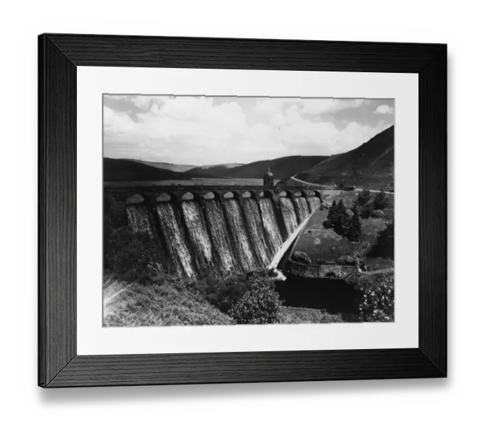 Framed Print : Viaduct. circa 1960: A viaduct in a country setting Framed Print : Viaduct. circa 1960: A viaduct in a country setting
