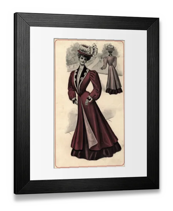 Framed Print : Street Coat Framed Print : Street Coat