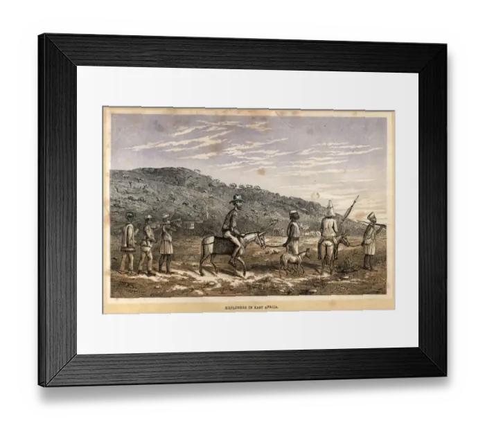 Framed Print : African Exploration Framed Print : African Exploration