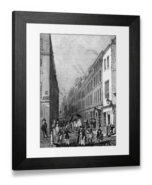 Framed Print : Paternoster Row Framed Print : Paternoster Row