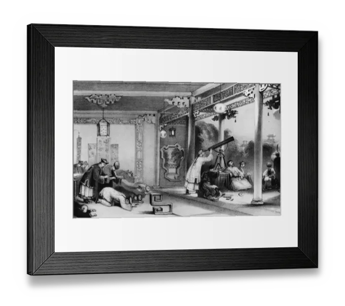 Framed Print : Eclipse. circa 1901: A ceremony which is observed in every province Framed Print : Eclipse. circa 1901: A ceremony which is observed in every province