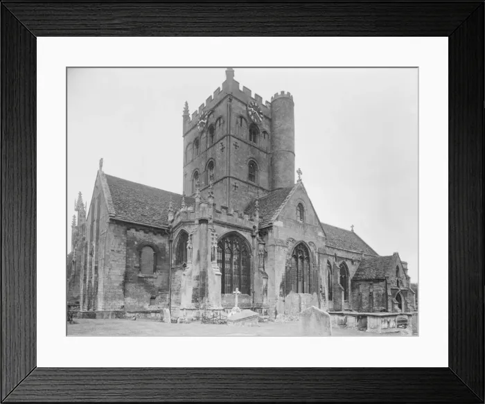 Framed Print : Devizes. St. Johns Church, Devizes, Wiltshire, circa 1930 Framed Print : Devizes. St. Johns Church, Devizes, Wiltshire, circa 1930