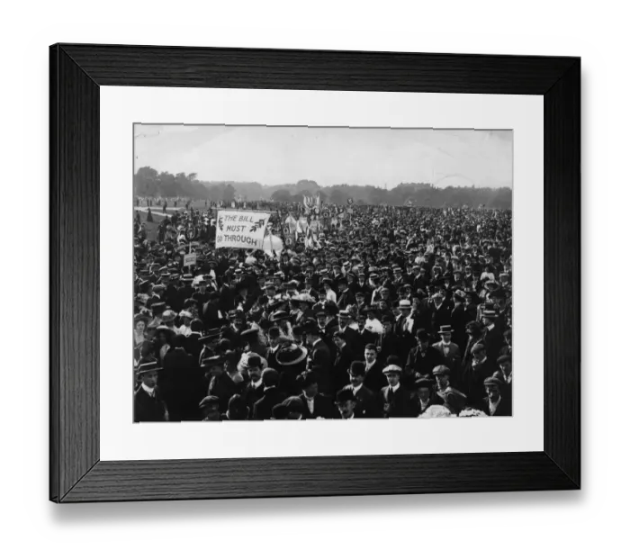 Framed Print : Suffrage Protest Framed Print : Suffrage Protest