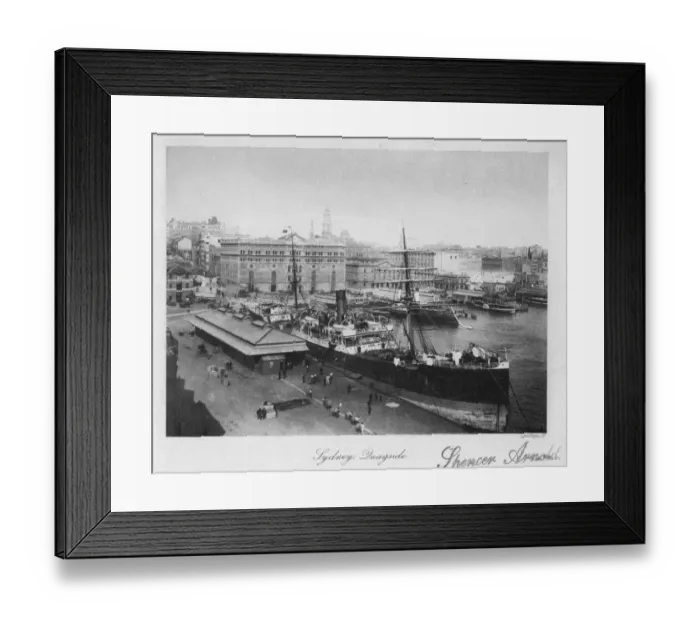 Framed Print : Sydney Quays Framed Print : Sydney Quays