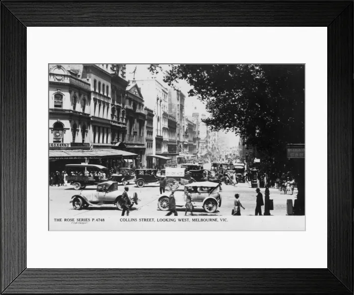 Framed Print : Melbourne City Framed Print : Melbourne City