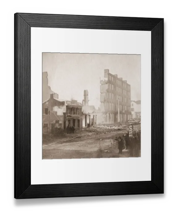 Framed Print : Richmond Fire Framed Print : Richmond Fire