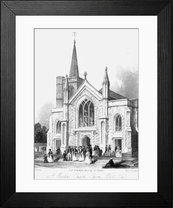 Framed Print : St. Martins Church Framed Print : St. Martins Church