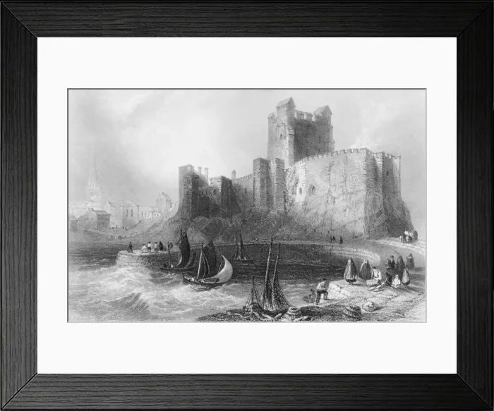 Framed Print : Carrickfergus Castle Framed Print : Carrickfergus Castle