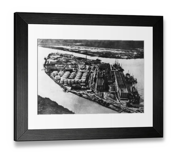 Framed Print : Port Arthur, Texas