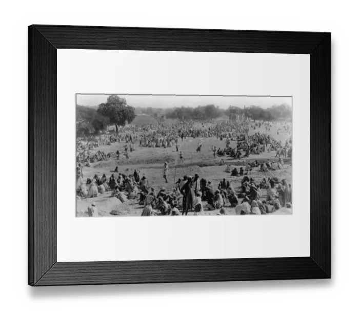 Framed Print : Hunger At Lucknow Framed Print : Hunger At Lucknow