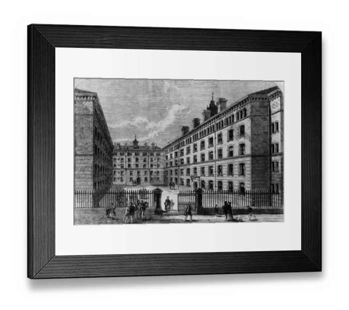 Framed Print : Poor House Framed Print : Poor House