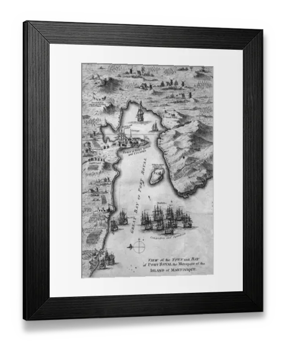 Framed Print : Martinique Framed Print : Martinique