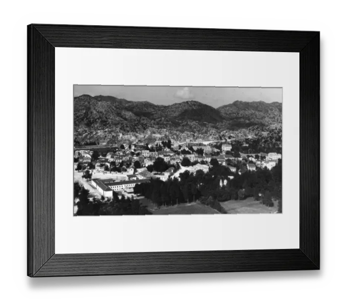 Framed Print : Balkan Town Framed Print : Balkan Town