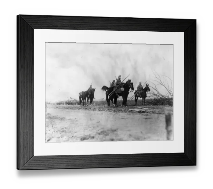 Framed Print : German Cavalry Framed Print : German Cavalry