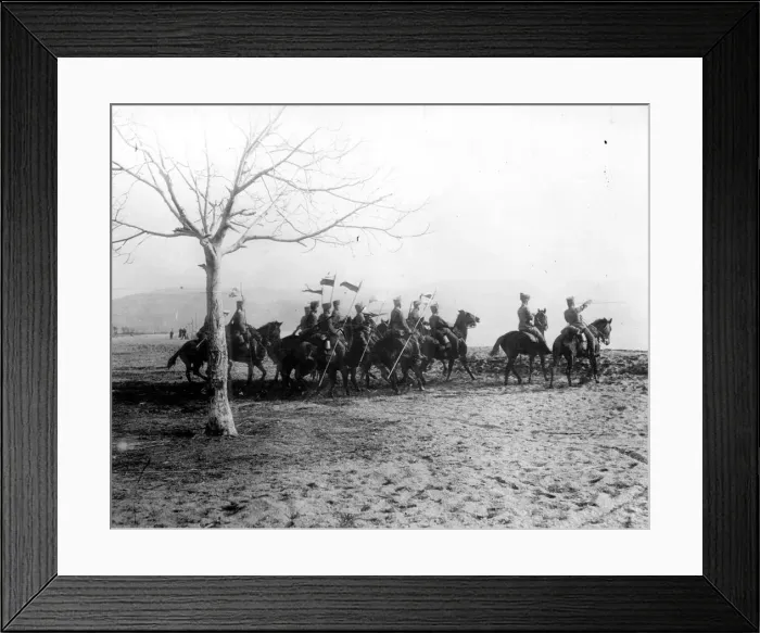 Framed Print : German Cavalry Framed Print : German Cavalry