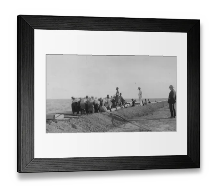 Framed Print : Oil Pipeline Framed Print : Oil Pipeline