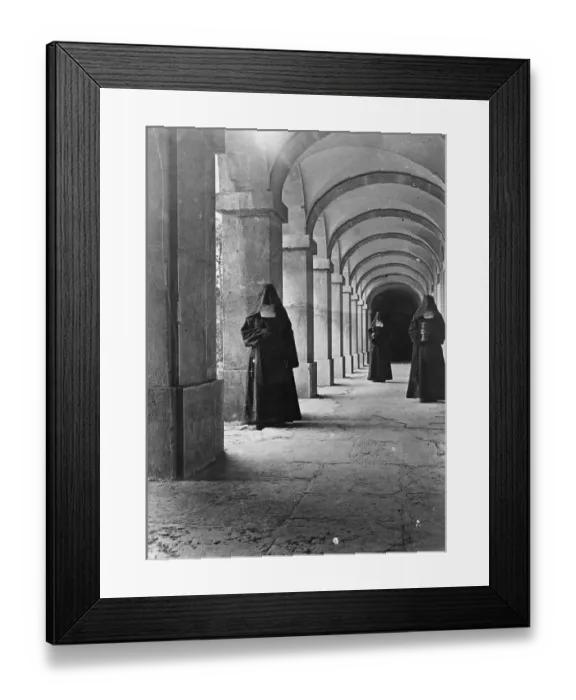 Framed Print : In The Cloisters Framed Print : In The Cloisters