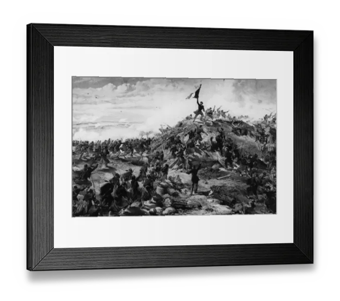 Framed Print : Crimean Attack Framed Print : Crimean Attack