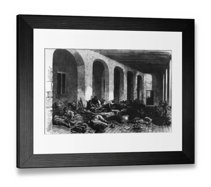 Framed Print : Military Hospital Framed Print : Military Hospital
