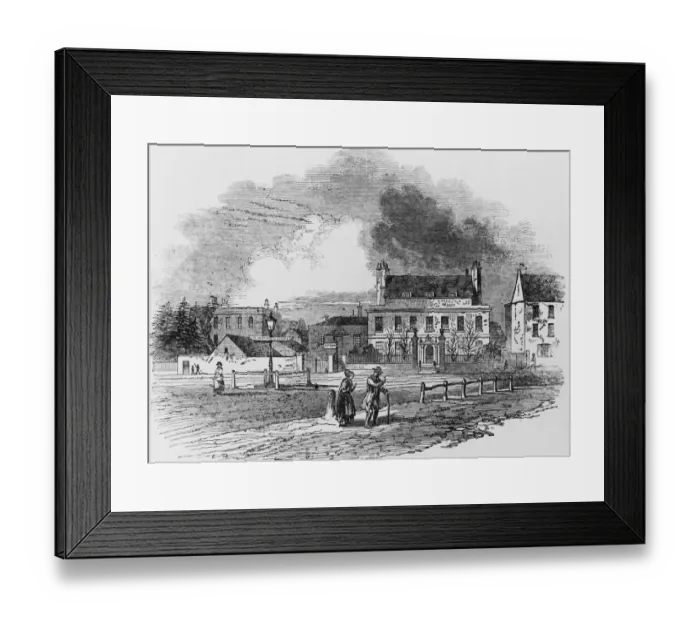 Framed Print : Drouets Infant Pauper House Framed Print : Drouets Infant Pauper House