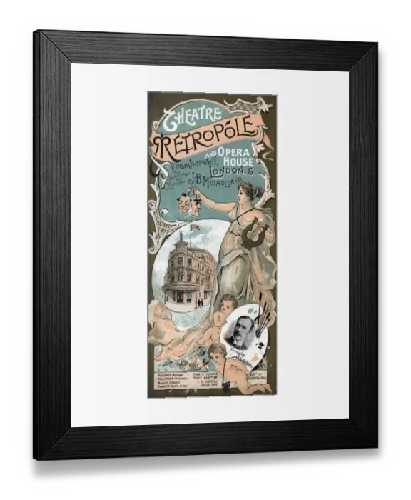 Framed Print : Metropole Theatre Framed Print : Metropole Theatre