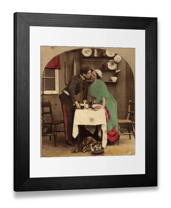 Framed Print : Courting Couples Framed Print : Courting Couples