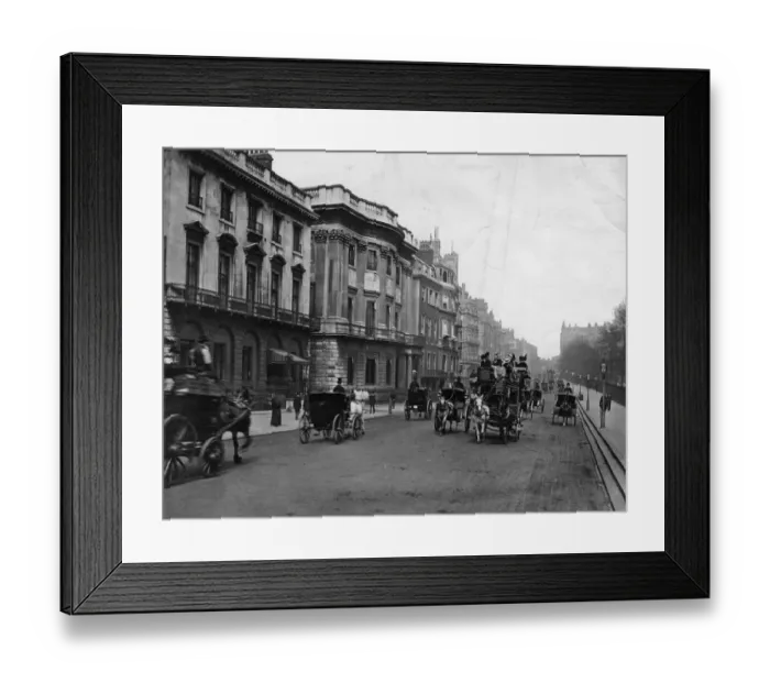 Framed Print : Piccadilly View Framed Print : Piccadilly View