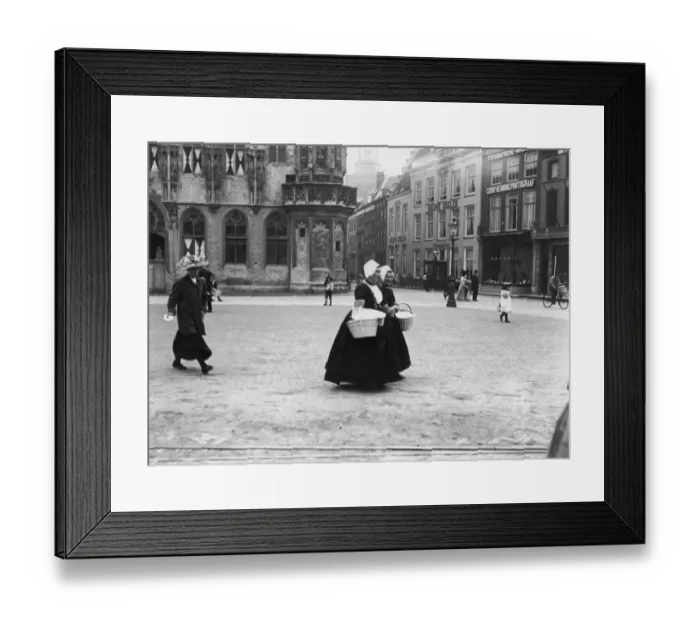 Framed Print : Dutch Women Framed Print : Dutch Women