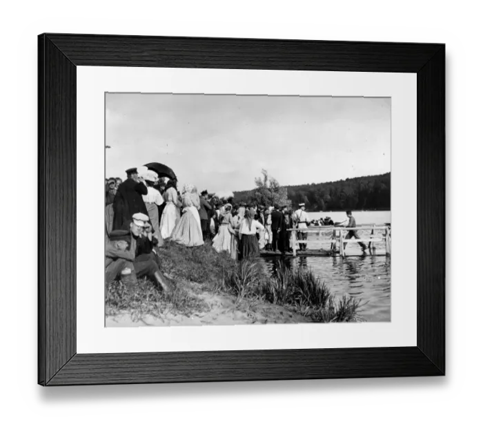 Framed Print : Waiting For The Ferry Framed Print : Waiting For The Ferry