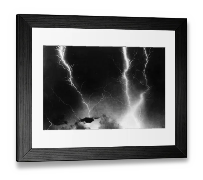 Framed Print : Thunderstorm Framed Print : Thunderstorm