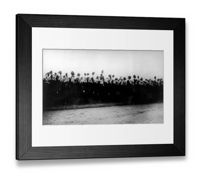Framed Print : UVF Rally. 1914: Ulster Unionist paramilitary force the Ulster Volunteers Framed Print : UVF Rally. 1914: Ulster Unionist paramilitary force the Ulster Volunteers
