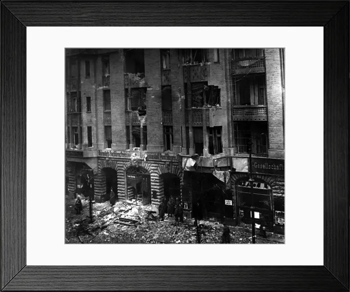 Framed Print : Riot Damage Framed Print : Riot Damage