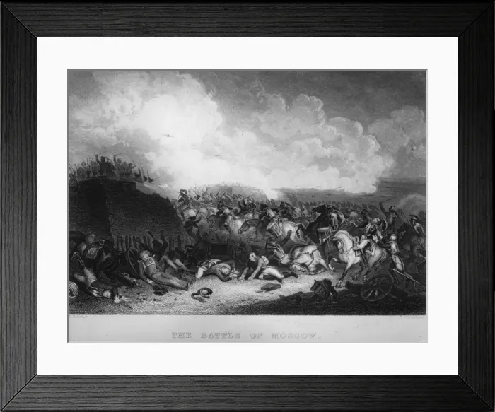 Framed Print : Battle Of Moscow Framed Print : Battle Of Moscow