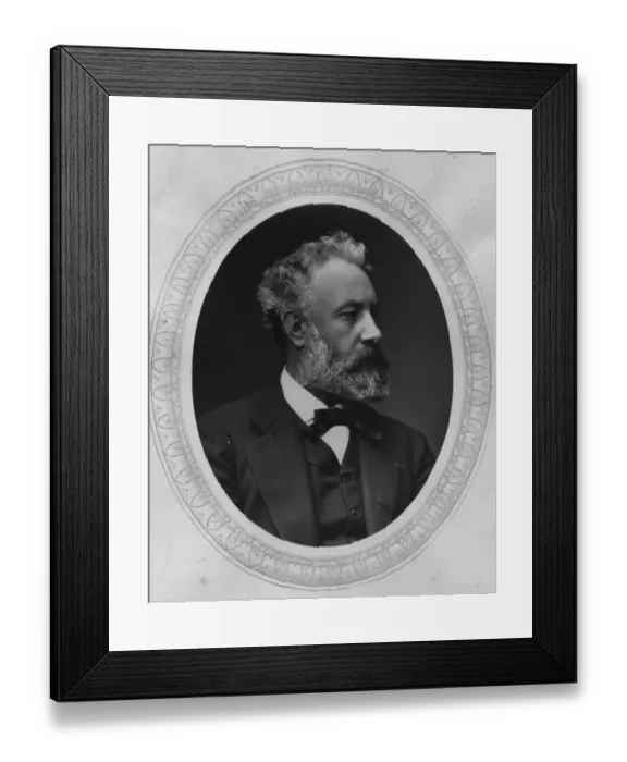 Framed Print : Jules Verne Framed Print : Jules Verne