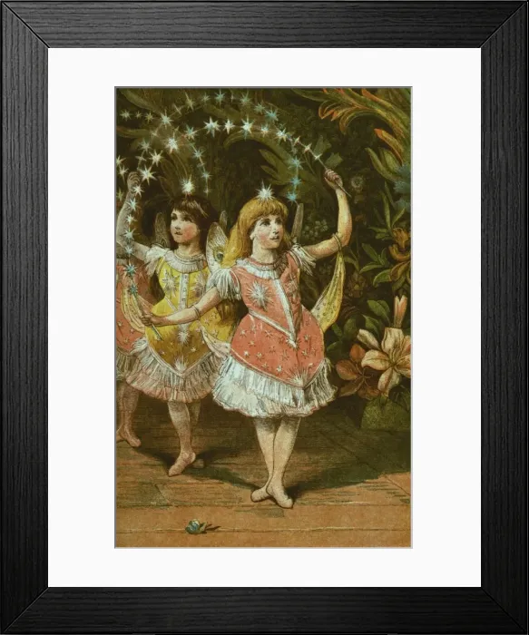 Framed Print : Christmas Fairies