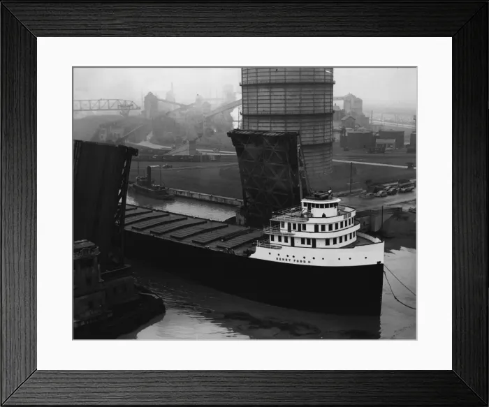Framed Print : Giant Ore Carrier Framed Print : Giant Ore Carrier