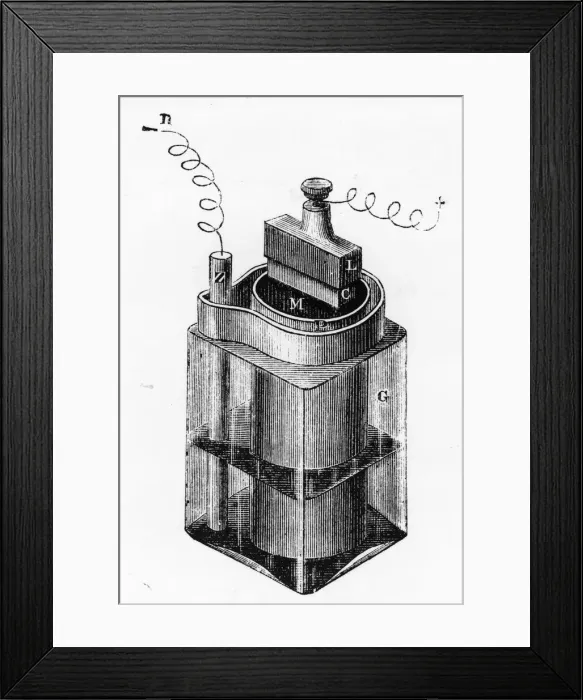 Framed Print : Leclanche Battery Framed Print : Leclanche Battery