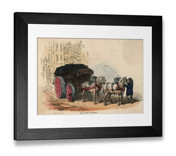 Framed Print : Coal Wagon Framed Print : Coal Wagon