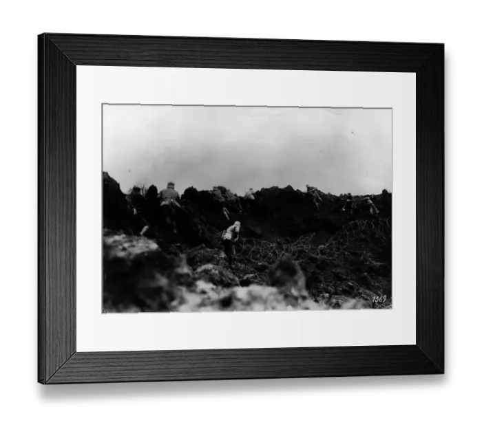 Framed Print : Mine Crater Framed Print : Mine Crater