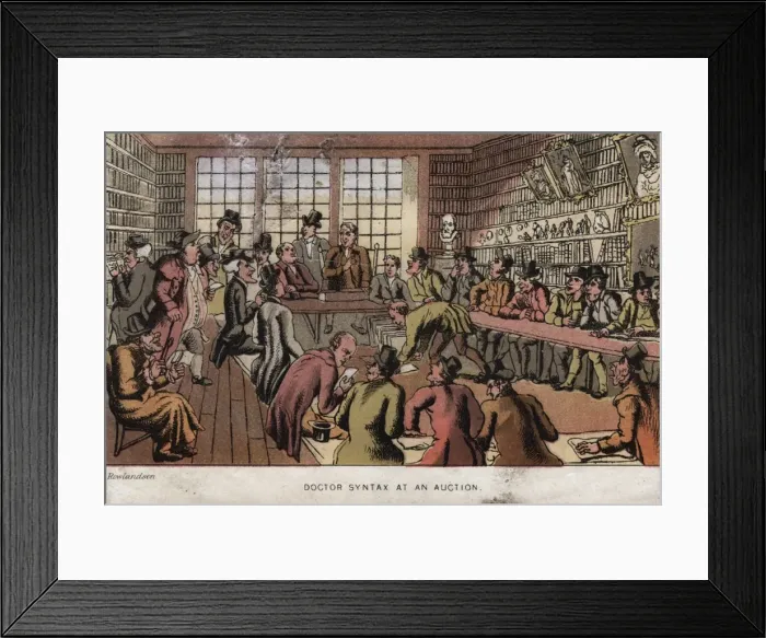 Framed Print : At The Auction Framed Print : At The Auction
