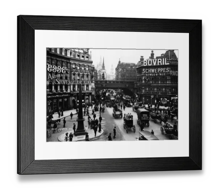 Framed Print : Ludgate Hill London