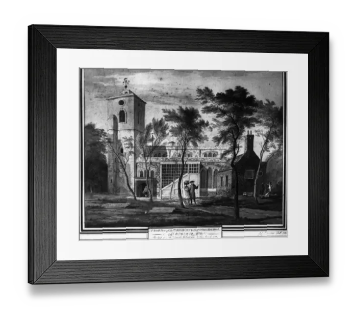 Framed Print : St Olaves Hart St Framed Print : St Olaves Hart St