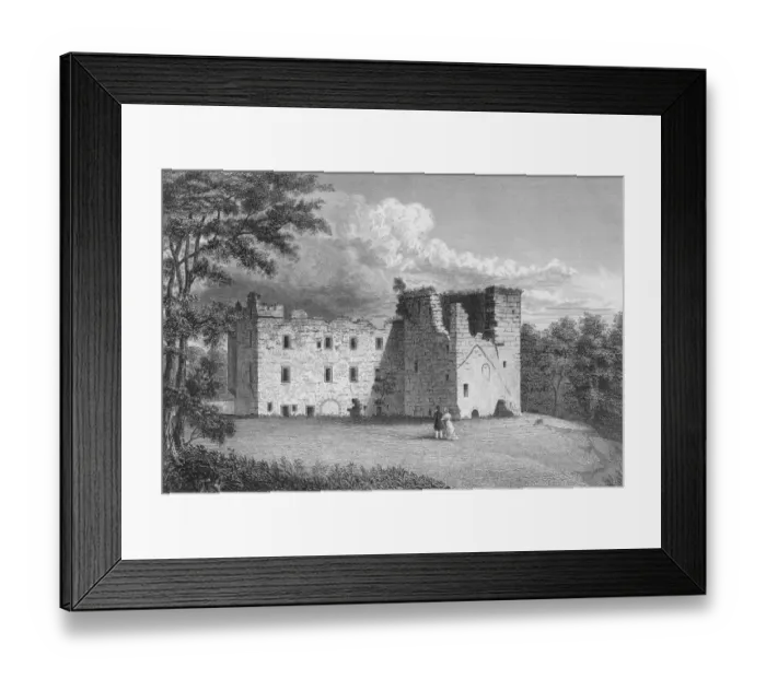 Framed Print : Kilbirnie Castle Framed Print : Kilbirnie Castle